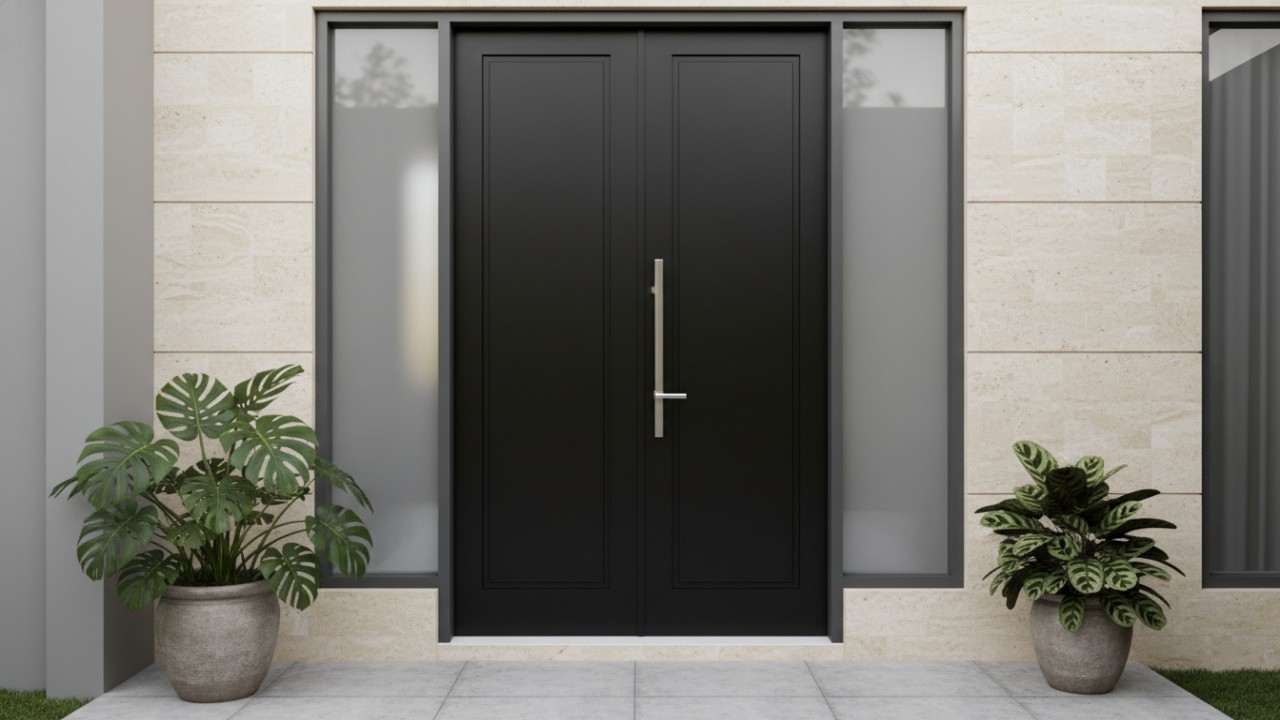 Pintu minimalis modern