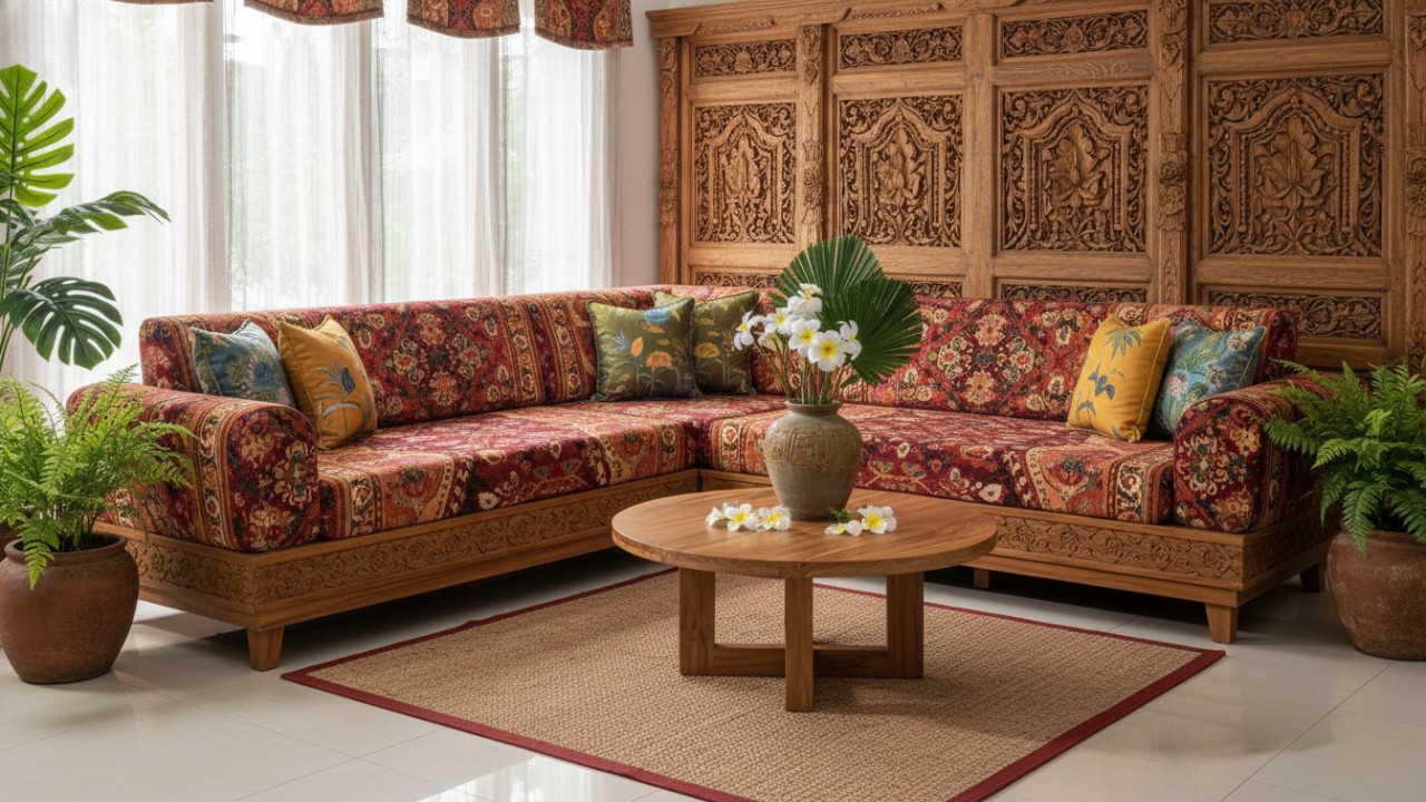 Sofa punya peran besar dalam desain interior rumah, komposisikan warna sofa agar serasi dengan warna lainnya di ruangan