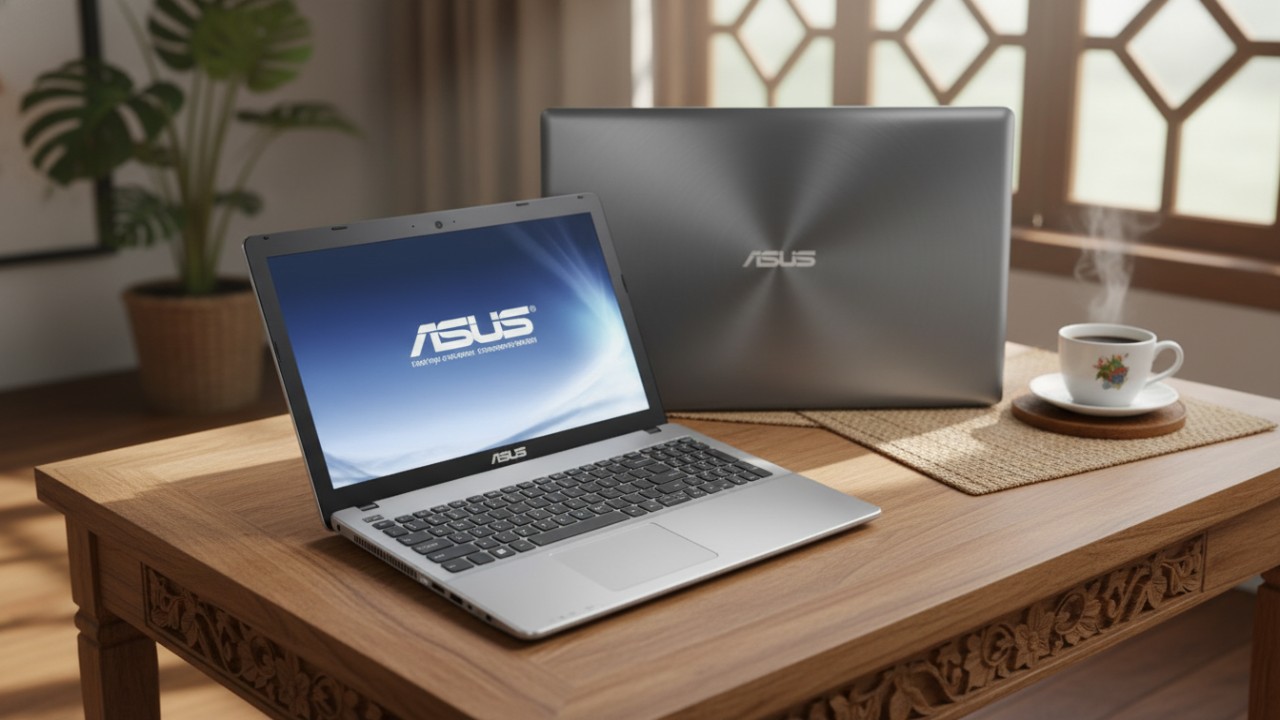 Ilustrasi PC gaming murah 2025 dengan desain modern dan komponen efisien, cocok untuk game AAA dan e-sports.