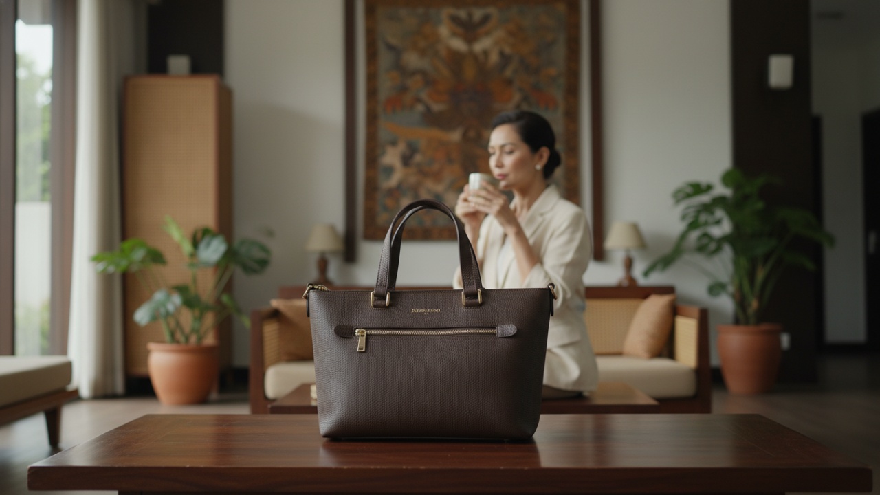 Tas Buccheri sering dipilih oleh mereka yang mengutamakan kesan matang dan berkelas.