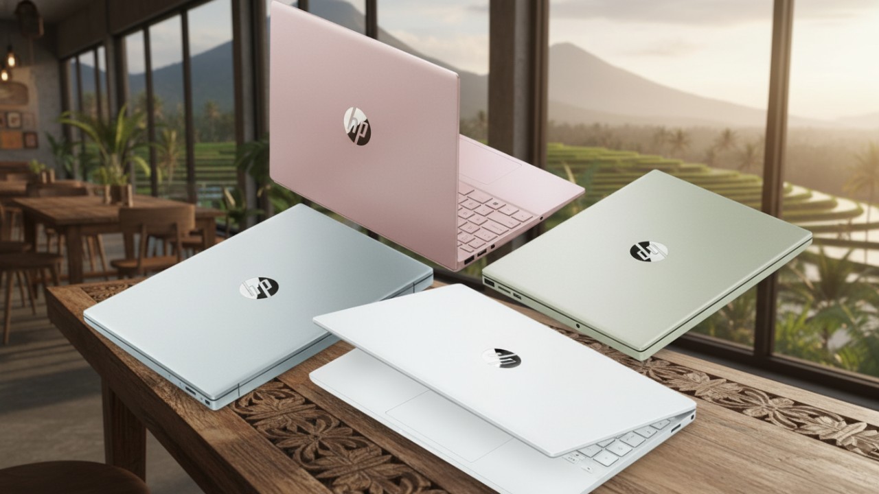 Deretan laptop HP AI terbaru dengan desain modern dan performa siap kerja hingga gaming, bikin penasaran sejak pandangan pertama.