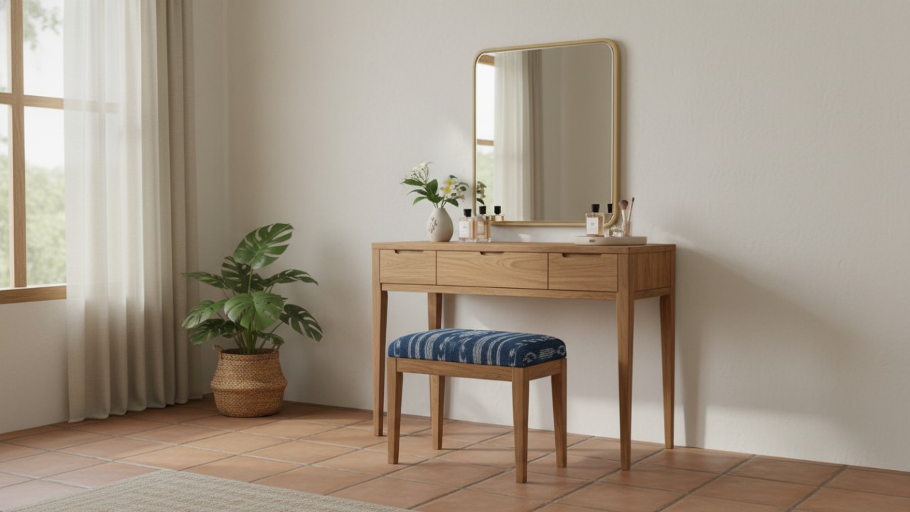 Meja rias minimalis