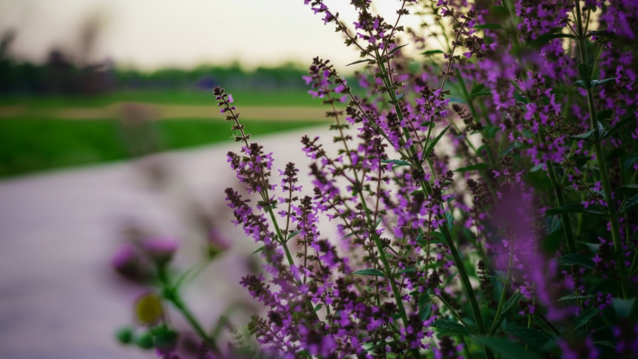 Bunga lavender, tanaman hias yang dikenal memiliki aroma khas dan kerap dimanfaatkan sebagai pengusir tikus secara alami.