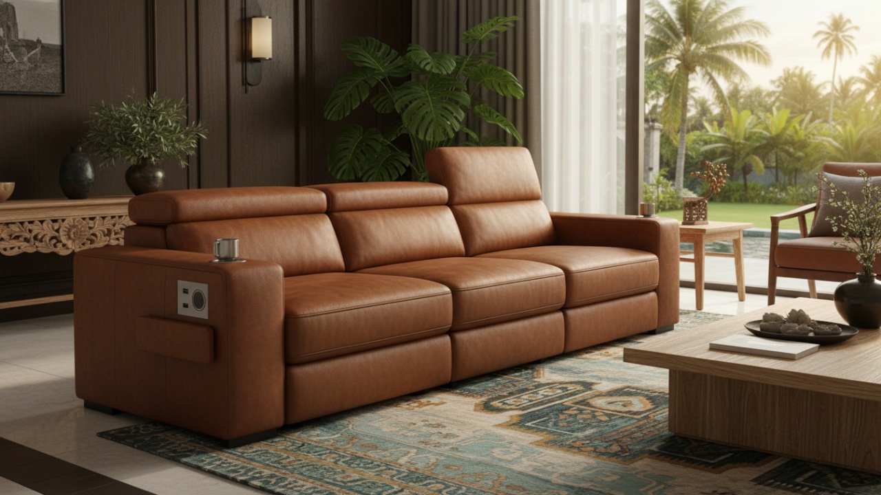Sofa dengan teknologi tersimpan di balik kemewahannya