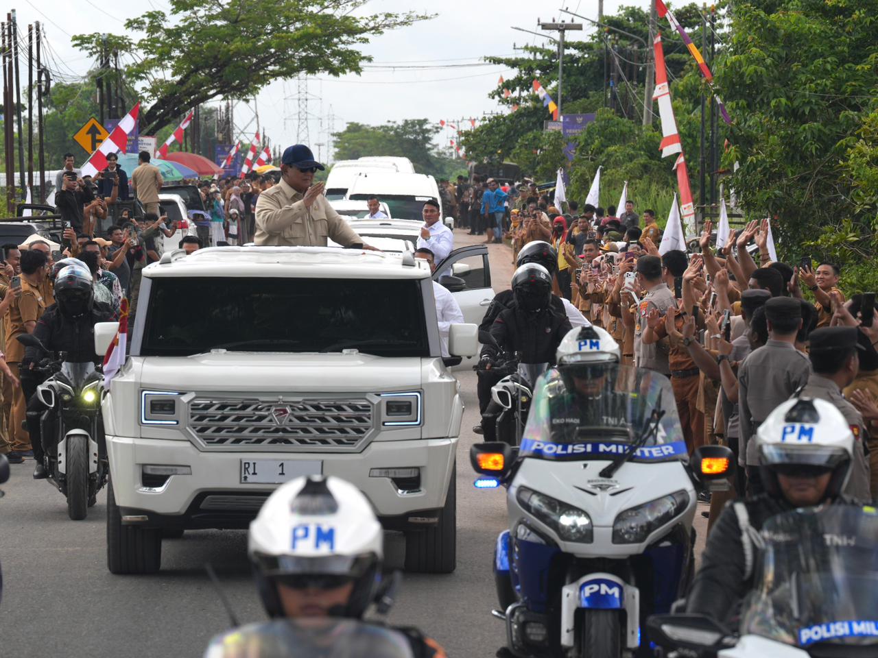 Suasana Hangat di Sekolah Rakyat Banjarbaru Saat Presiden Hadir