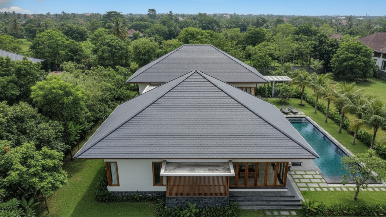 Atap Limas Modern
