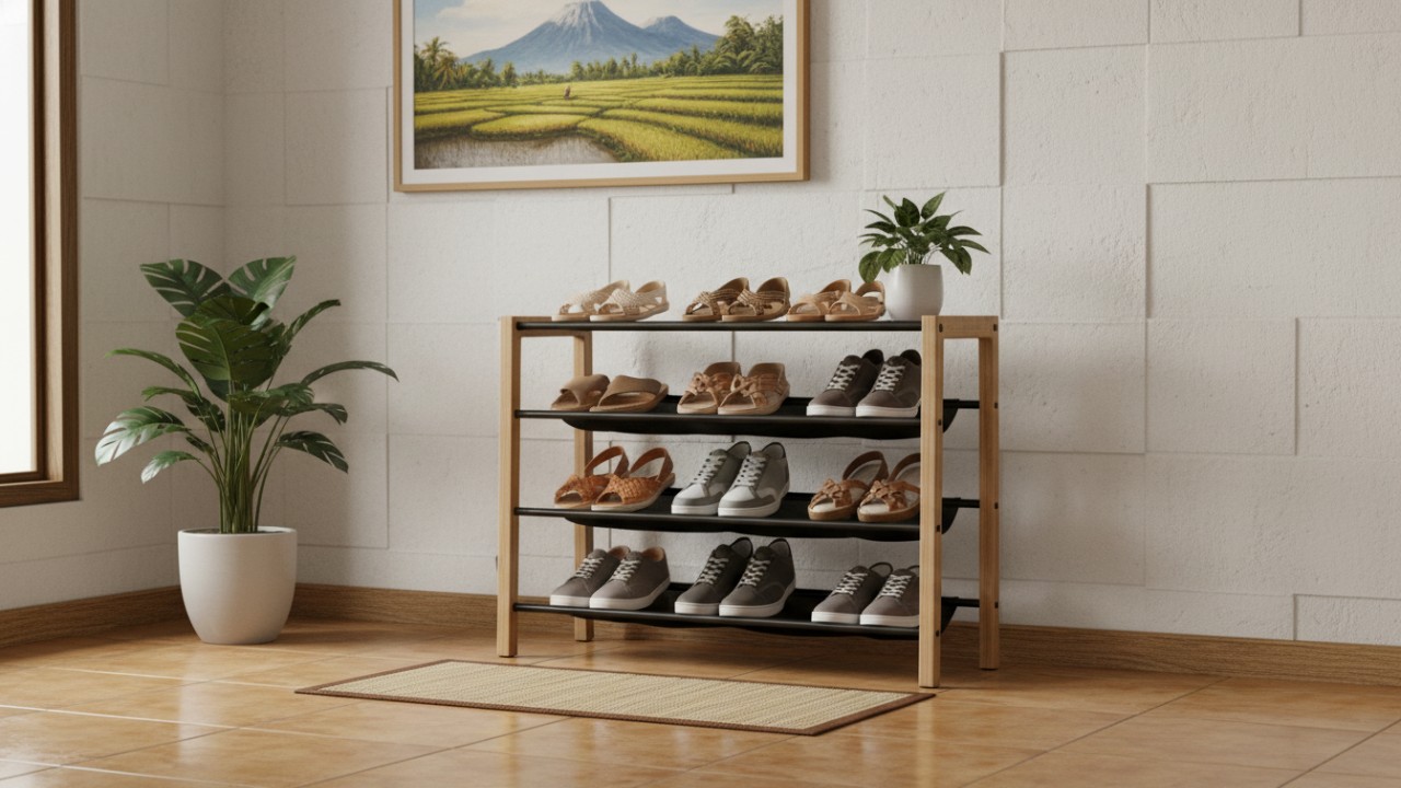 Rak Sepatu Minimalis