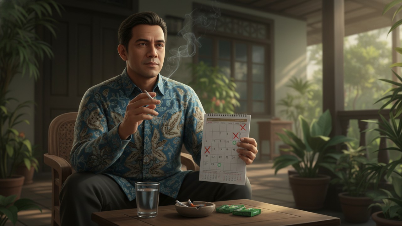 mengurangi rokok bertahap lebih efektif
