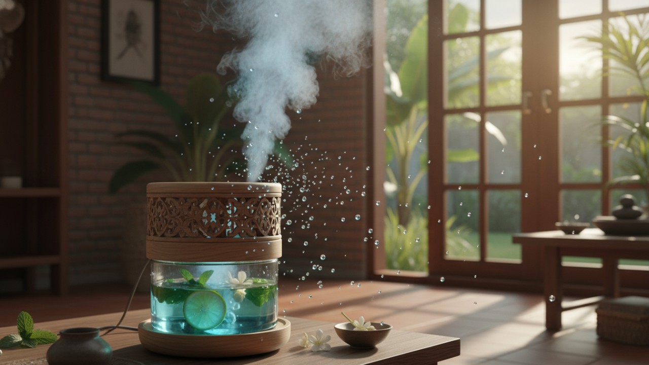 cairan dan humidifier