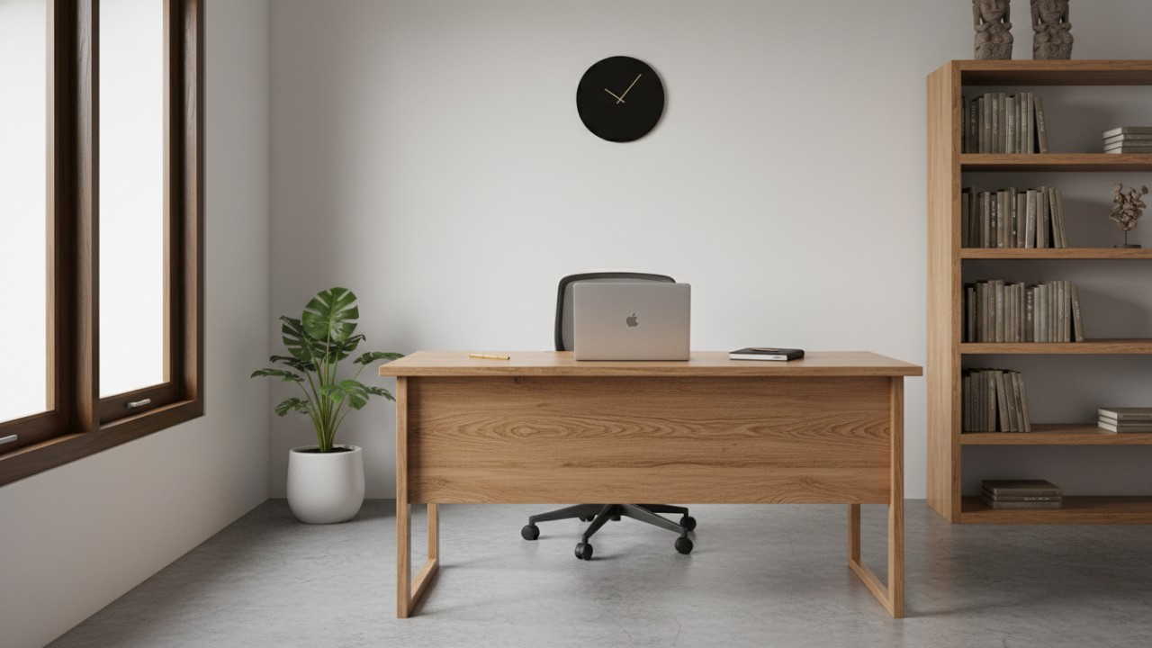 ruang kerja minimalis modern