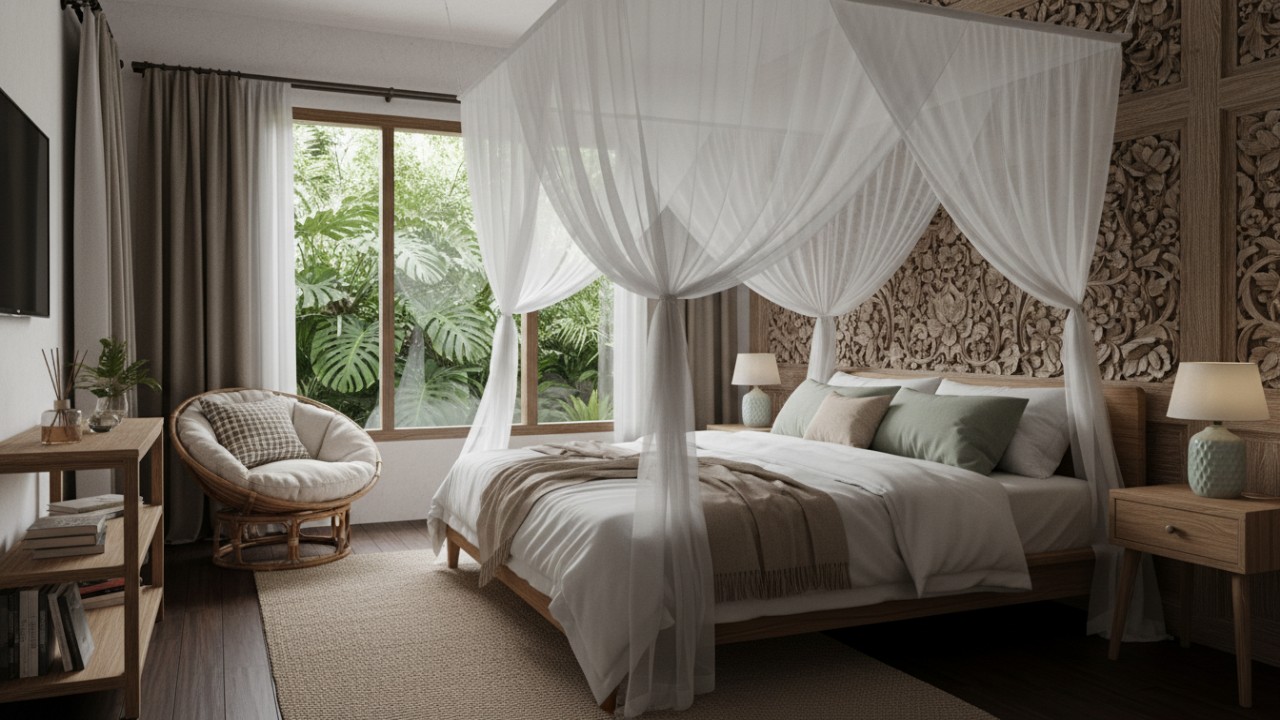 kamar tidur tidak lagi hanya berfungsi sebagai tempat tidur. Ruang ini juga menjadi area menenangkan pikiran. Karena itu, pemilihan desain yang tepat menjadi faktor penting agar ruang tidur mendukung