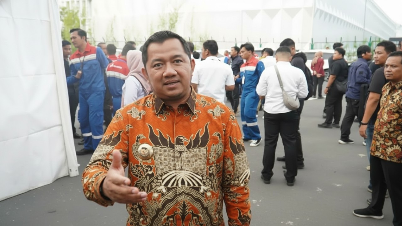 Mudyat Noor menyampaikan komitmen PPU mendukung operasional kilang energi nasional.