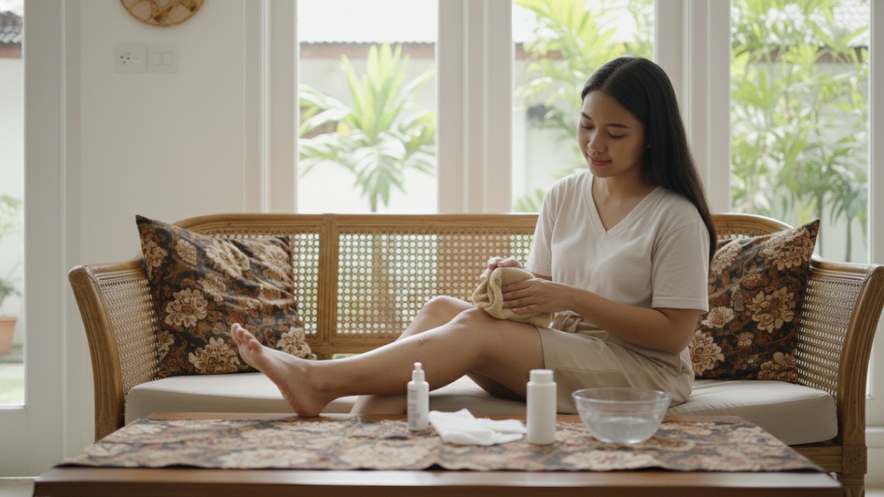 merawat korengan agar tidak infeksi