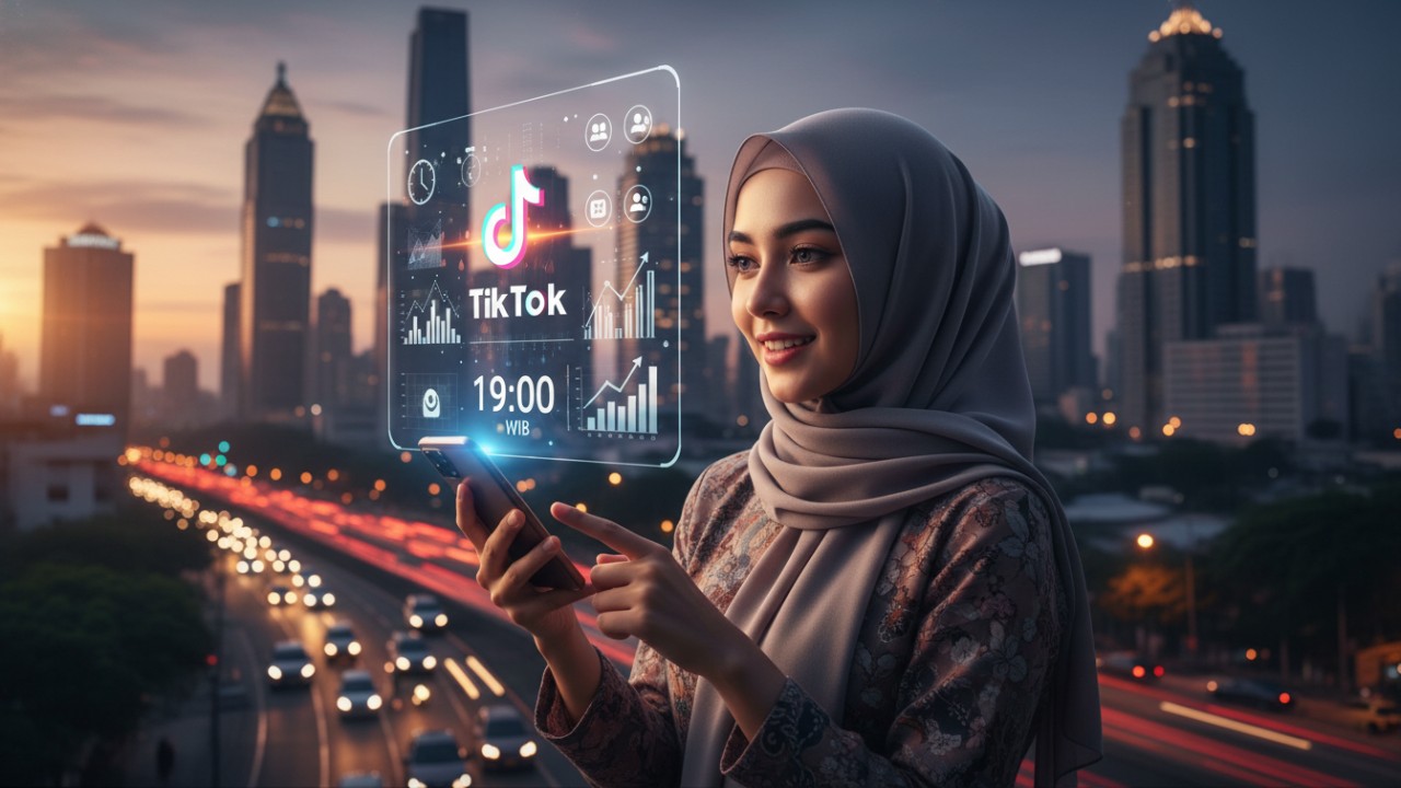 waktu unggah untuk menambah view TikTok