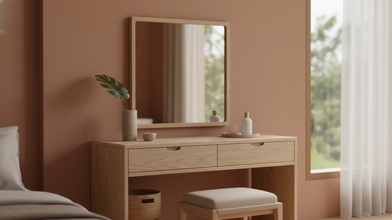 meja rias modern