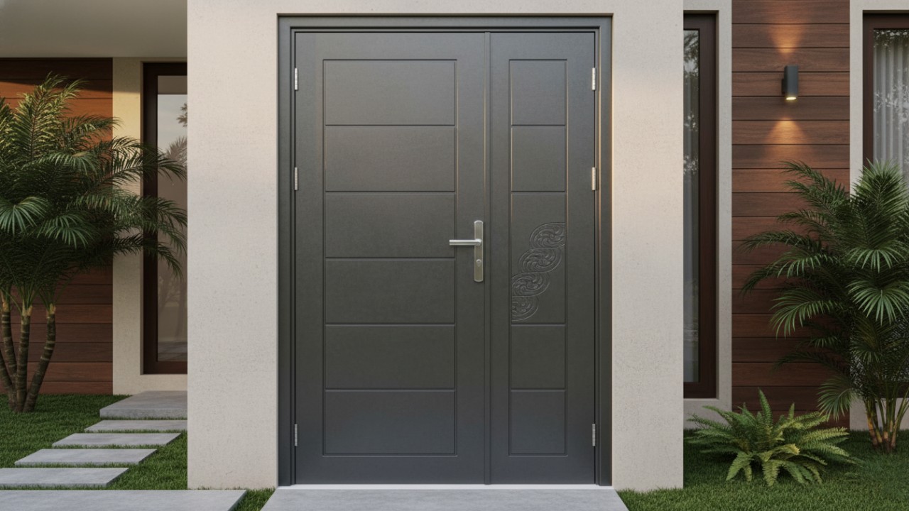 Desain pintu baja fortress
