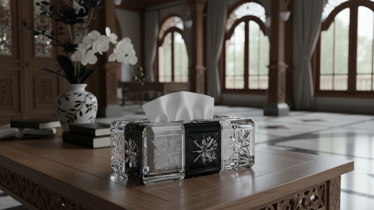 TEMPAT TISU CRISTAL
