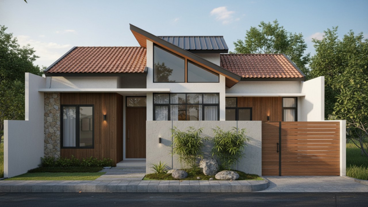 Fleksibilitas Desain Rumah Masa Depan melalui Atap Kombinasi
