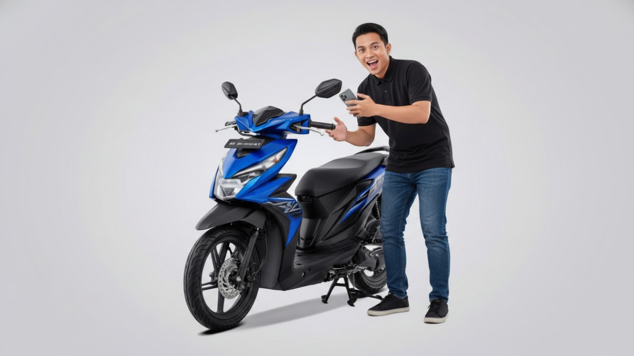 Motor matic Honda Beat eSP 2018 tampil sebagai skutik harian irit dan nyaman untuk mobilitas kota.