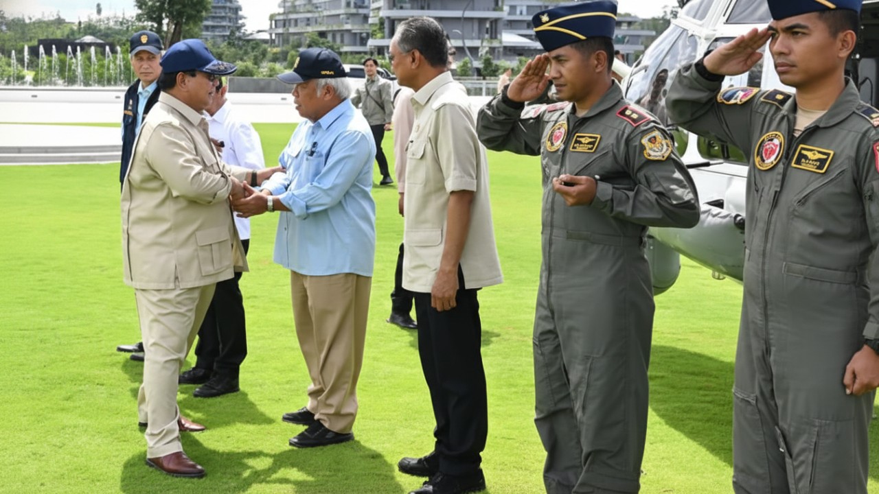 Presiden Prabowo Subianto melakukan kunjungan ke Ibu Kota Nusantara (IKN), Senin (12 Januari 2026).