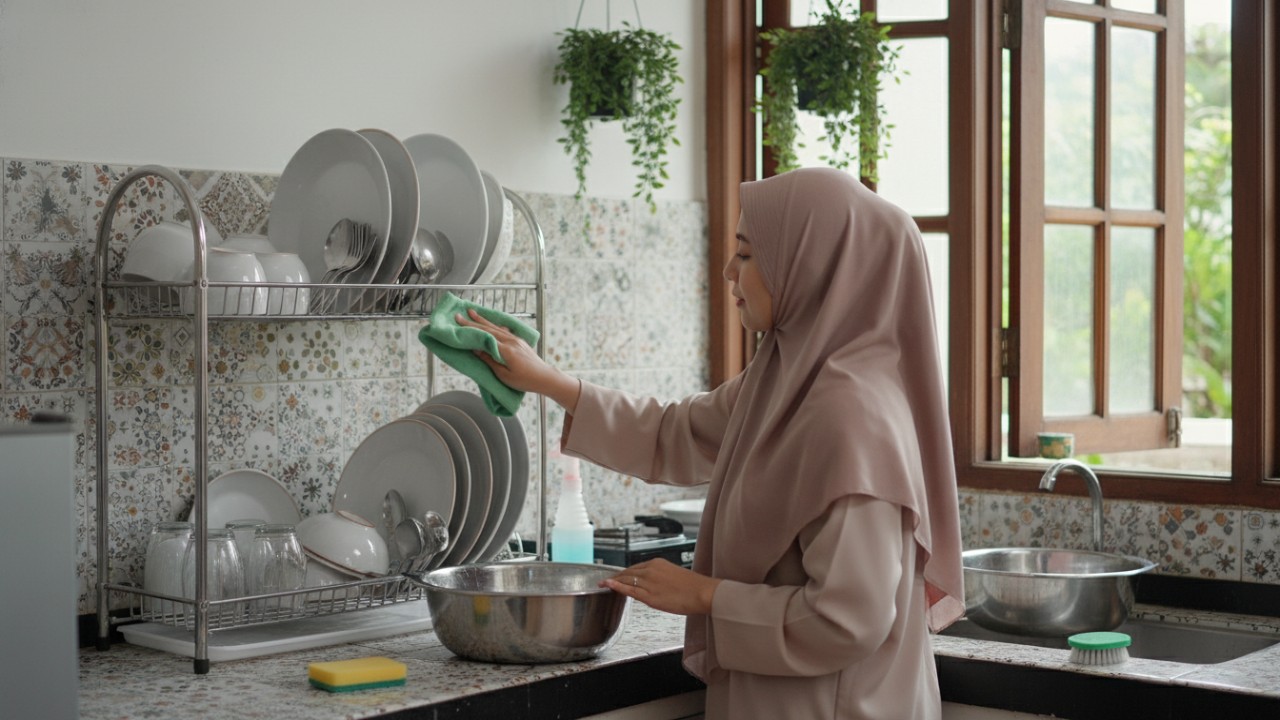 Merawat Rak Piring akan membuatnya awet tahan lama