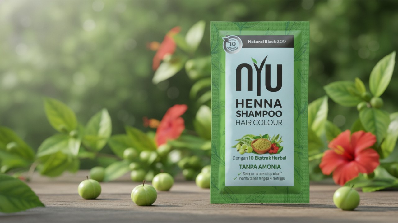 NYU Henna Shampoo.