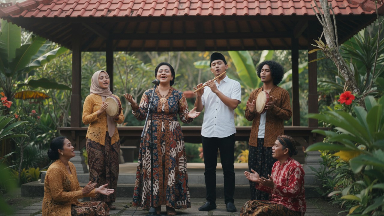 Aktivitas bernyanyi mengikuti suasana hati.