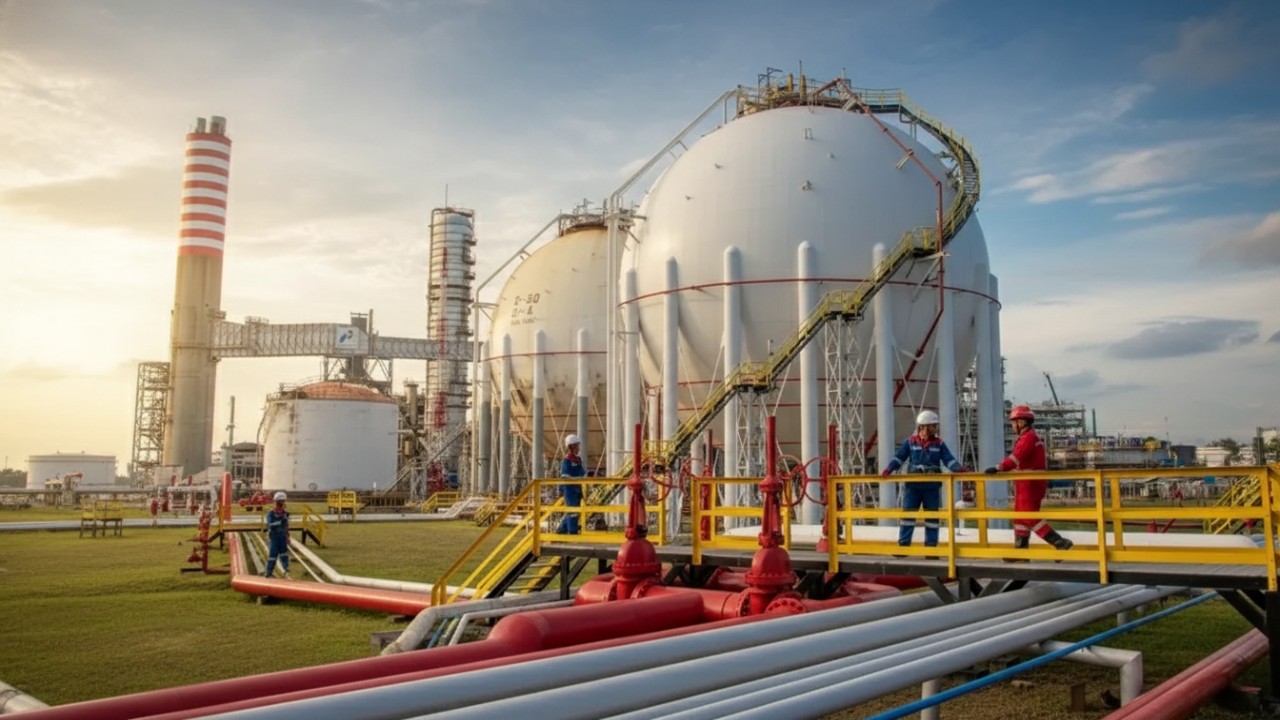 Aktivitas kawasan industri energi yang mendorong ekonomi lokal
