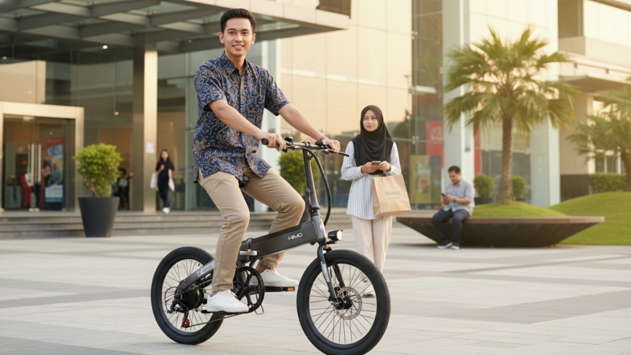 Sepeda Listrik Xiaomi HIMO C20 Sepeda Listrik 250W 80KM