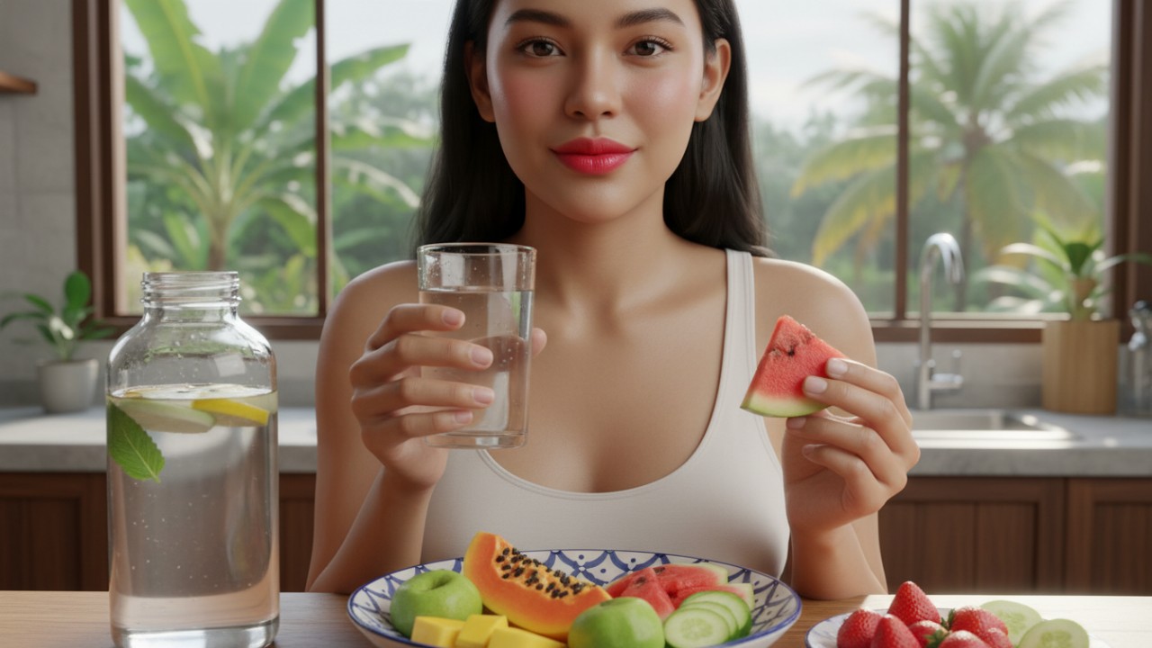 Masker bibir alami dari kunyit dan minyak kelapa