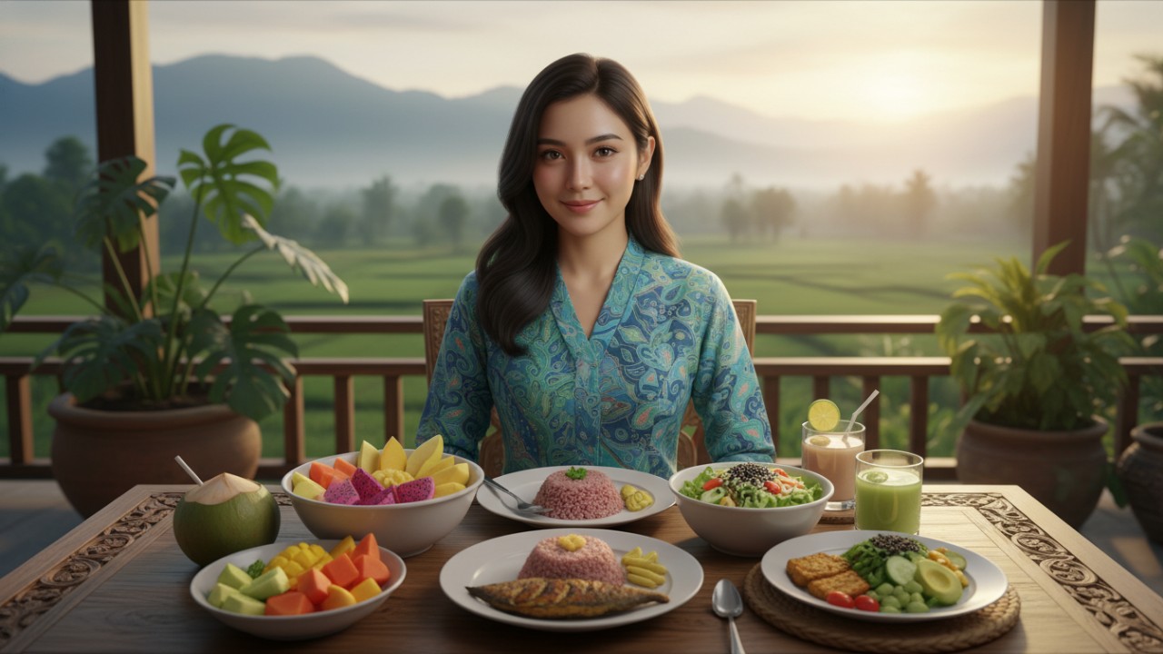 Konsumsi makanan sehat untuk nutrisi kulit