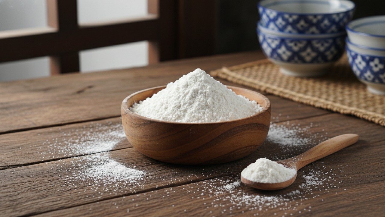 tepung maizena atau terigu