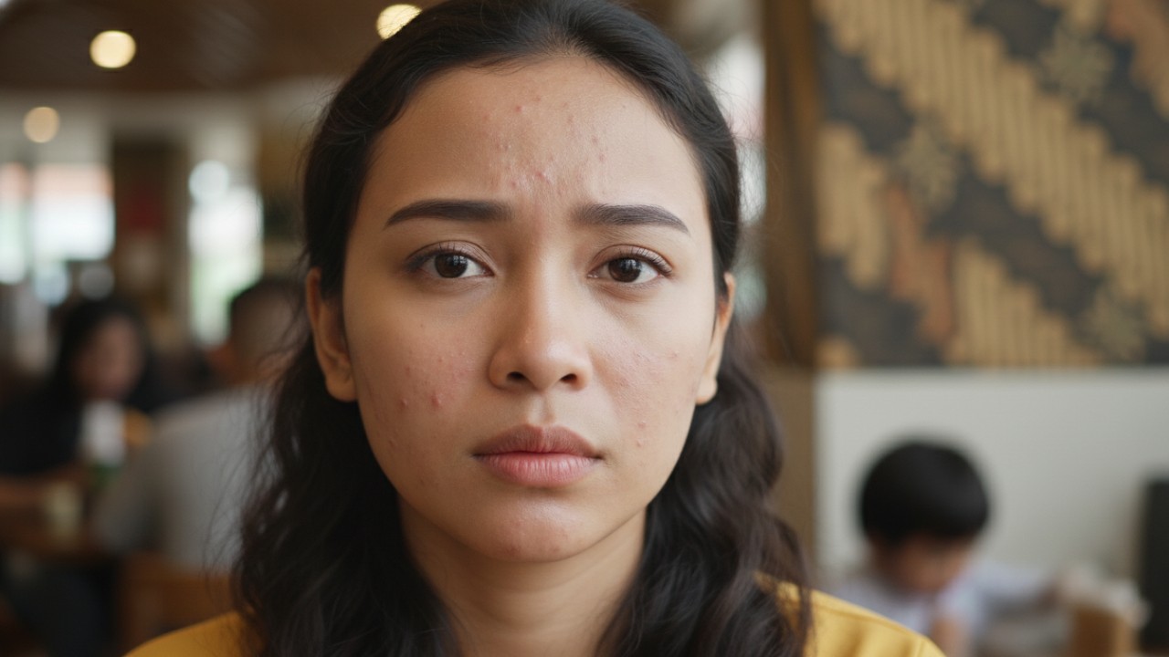 Perawatan bruntusan wajah dengan bahan alami untuk membantu kulit terasa lebih tenang.