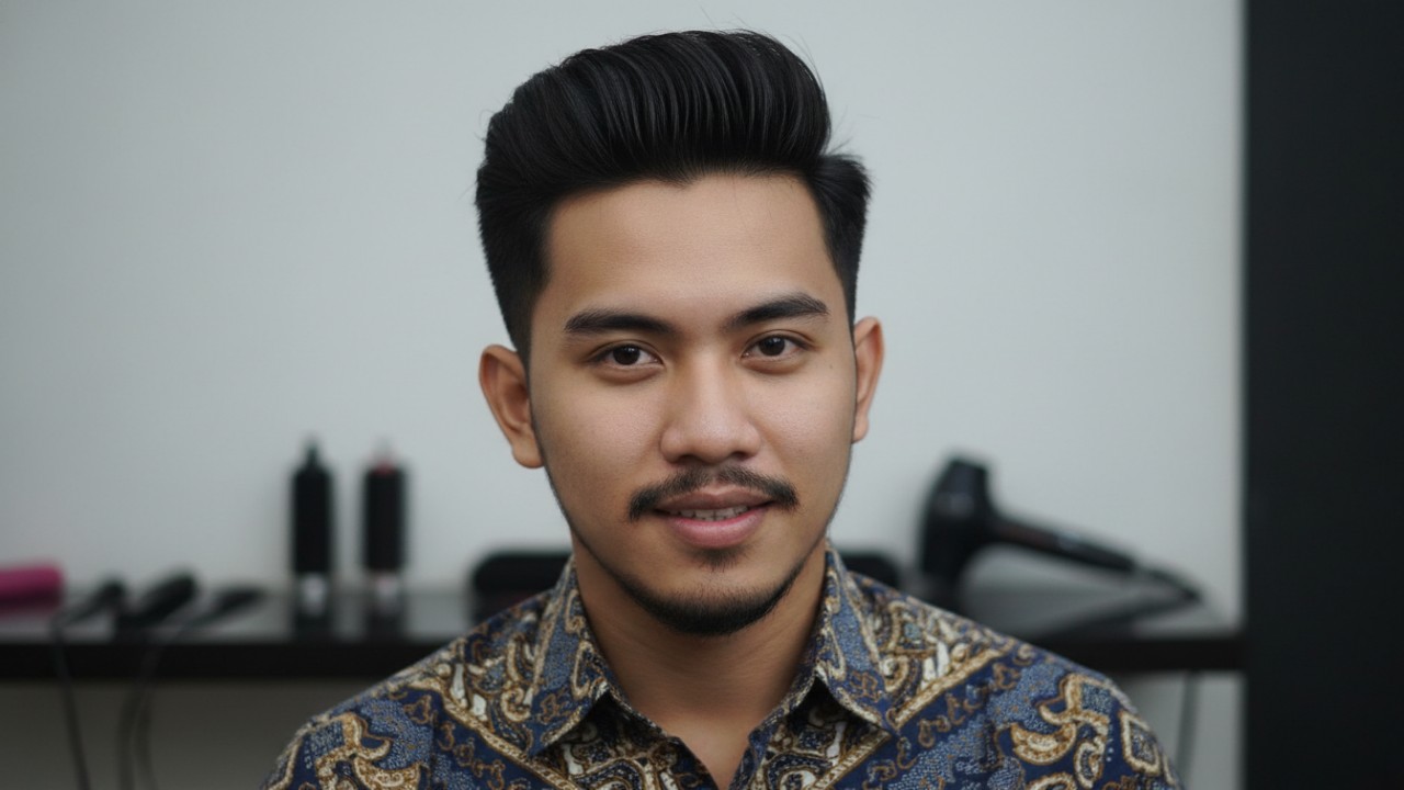 Penataan kumis dan brewok agar wajah terlihat rapi