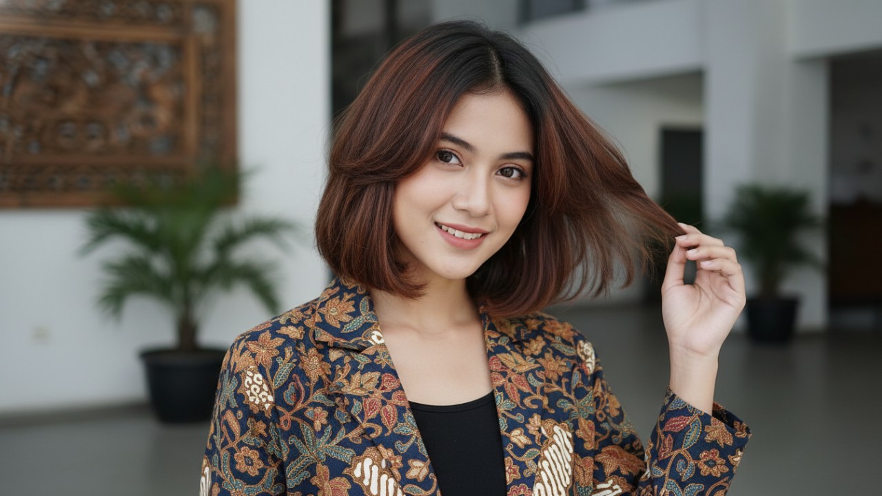 Tassel Cut menampilkan ujung rambut unik dan ekspresif.