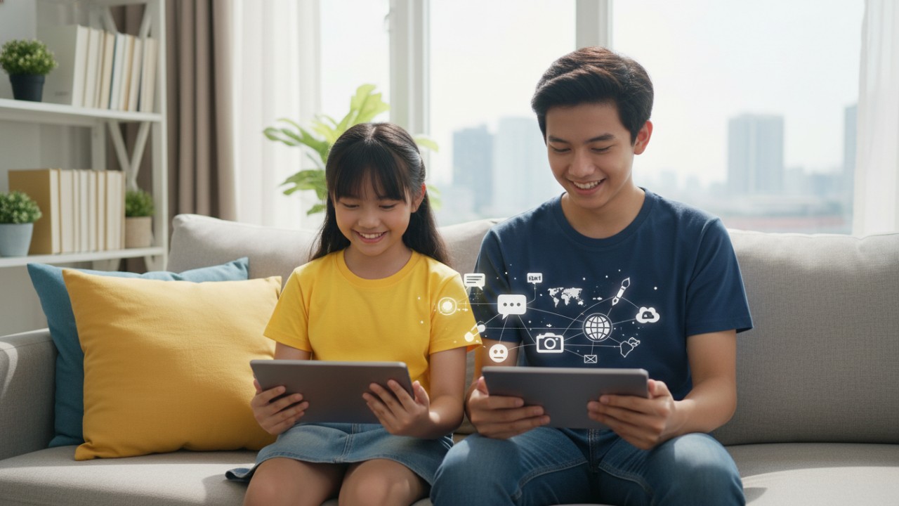 sisi positif media sosial bagi anak dan remaja