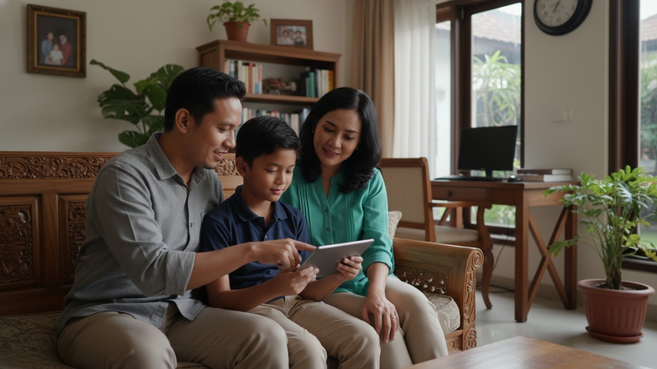 langkah bijak orang tua mendampingi anak bermedia sosial