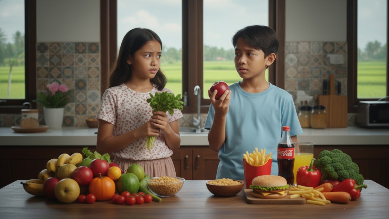 peran nutrisi dan pola makan terhadap kedewasaan anak