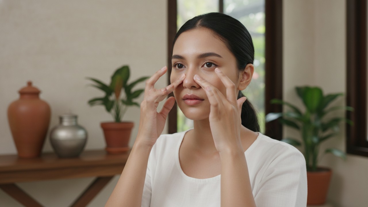 Visual pijatan hidung sebagai metode populer