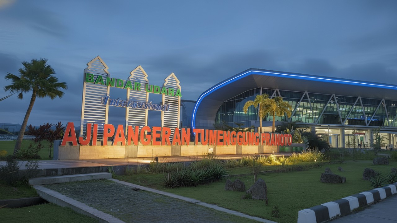 Bandara APT Pranoto Samarinda.