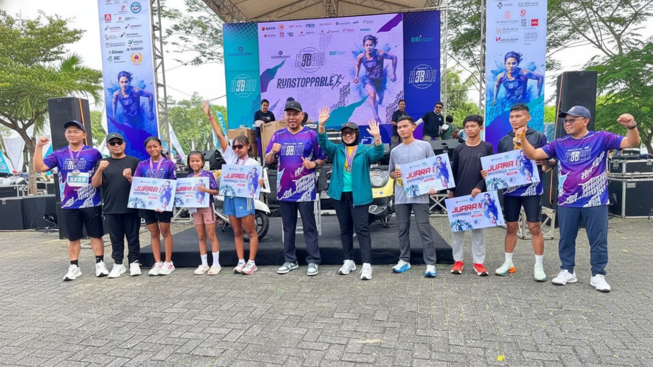 Kaltim Post Hebat Runstoppable 2026 Jadi Ruang Temu Sehat dan Prestasi