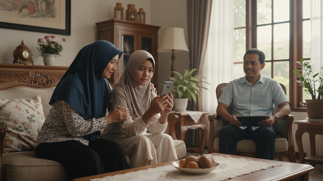 Media sosial dan anak remaja dalam pengawasan keluarga