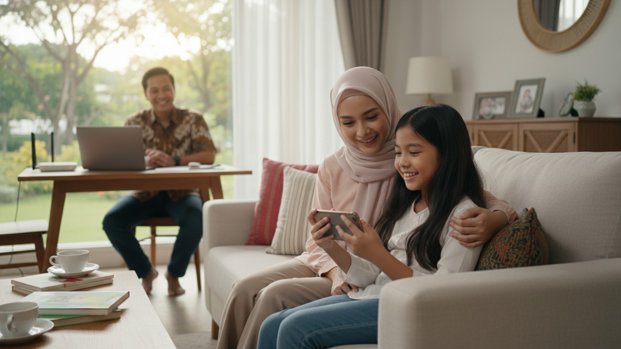 mendampingi anak agar tetap aman