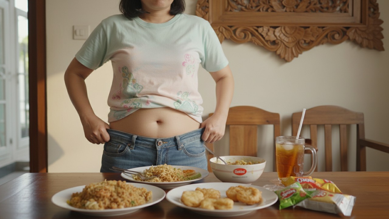 Pilihan makanan sehat tinggi serat dan protein