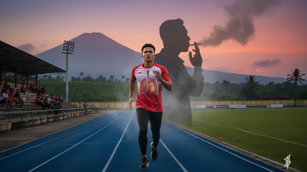 jika perbanyak olahraga tubuh kita akan sehat