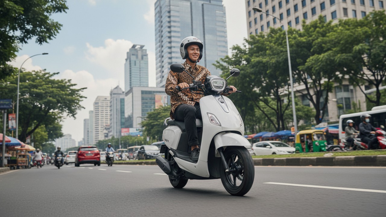 Viar Q1 tampil ringkas untuk mobilitas harian