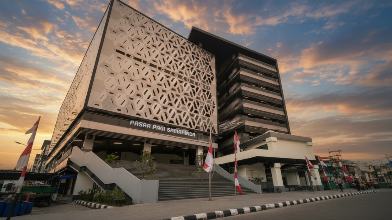 Penataan Pasar Pagi Samarinda sebagai upaya pembenahan berkelanjutan.