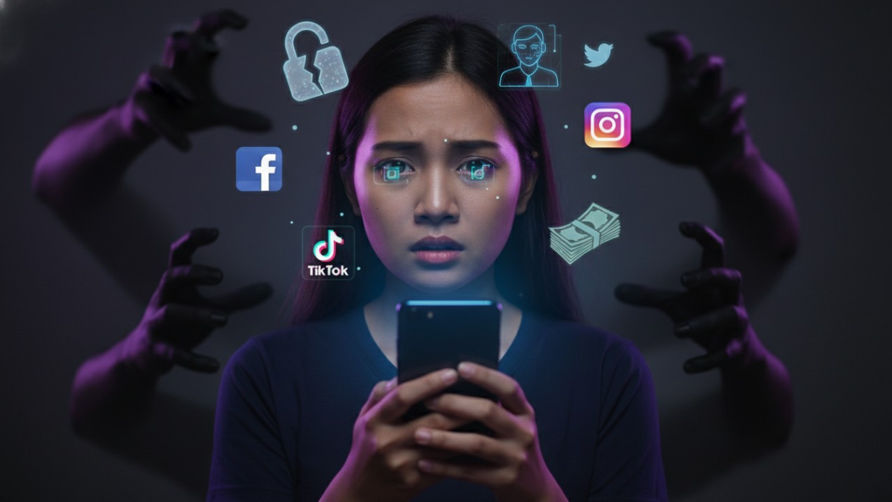 Ancaman yang mengintai pengguna media sosial