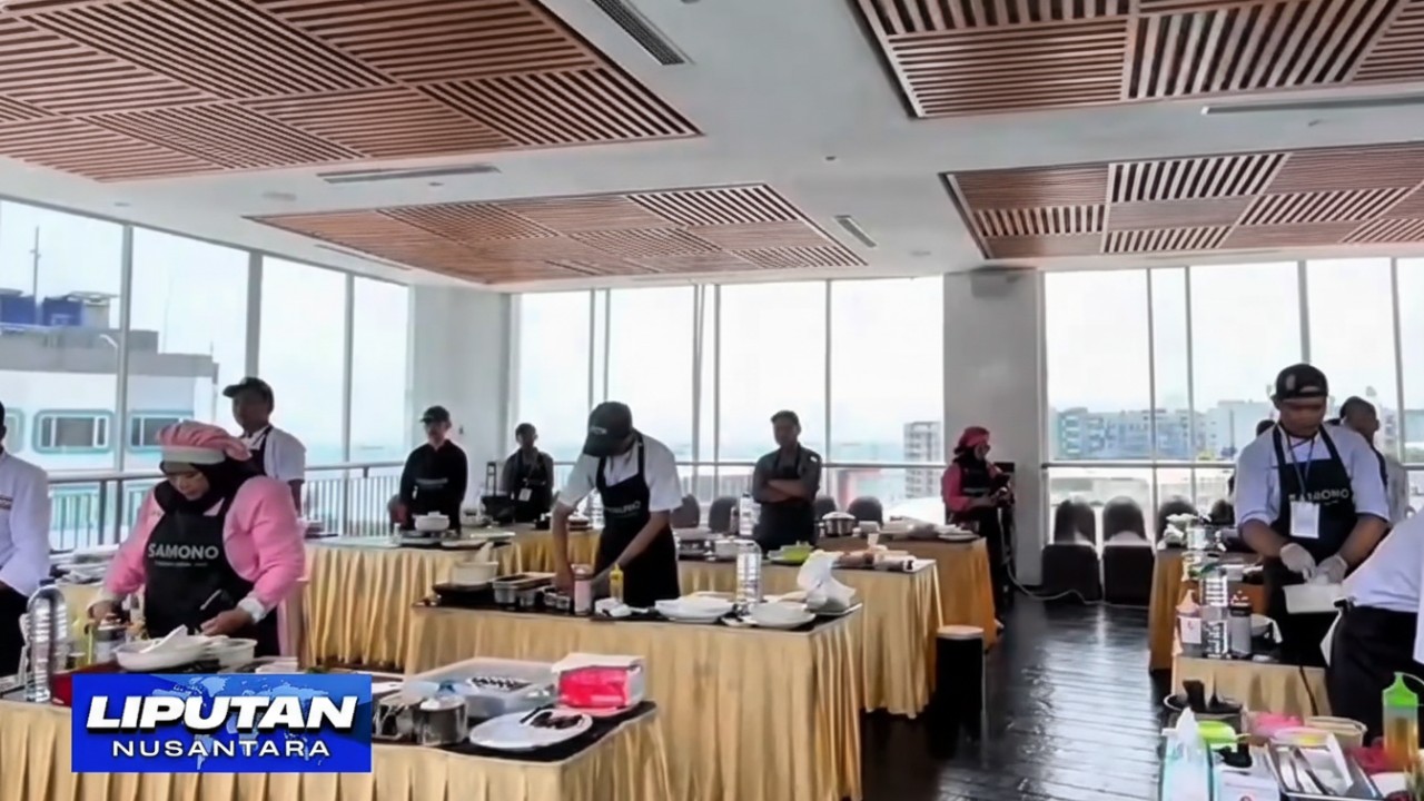 Suasana Indonesia Chef Day 2026 di Balikpapan sebagai ajang silaturahmi chef Nusantara.