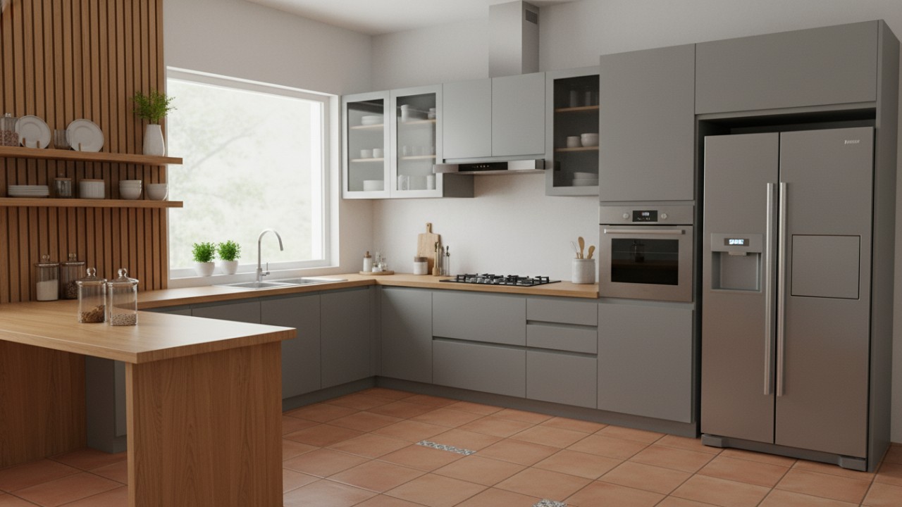 desain minimalis membantu menjaga kenyamanan visual dapur